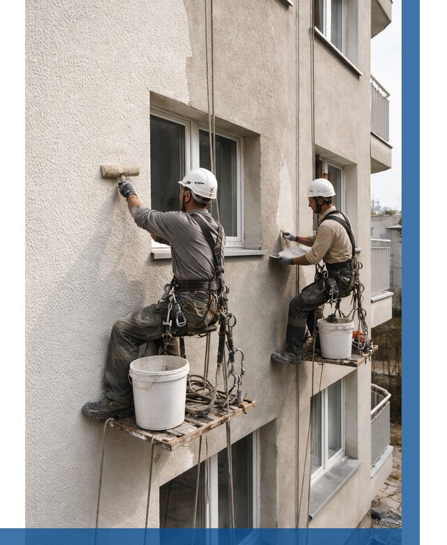 Нанесение короеда на фасад в Кузнецке от 469 р. | ВЫСОТНИК-Кнц