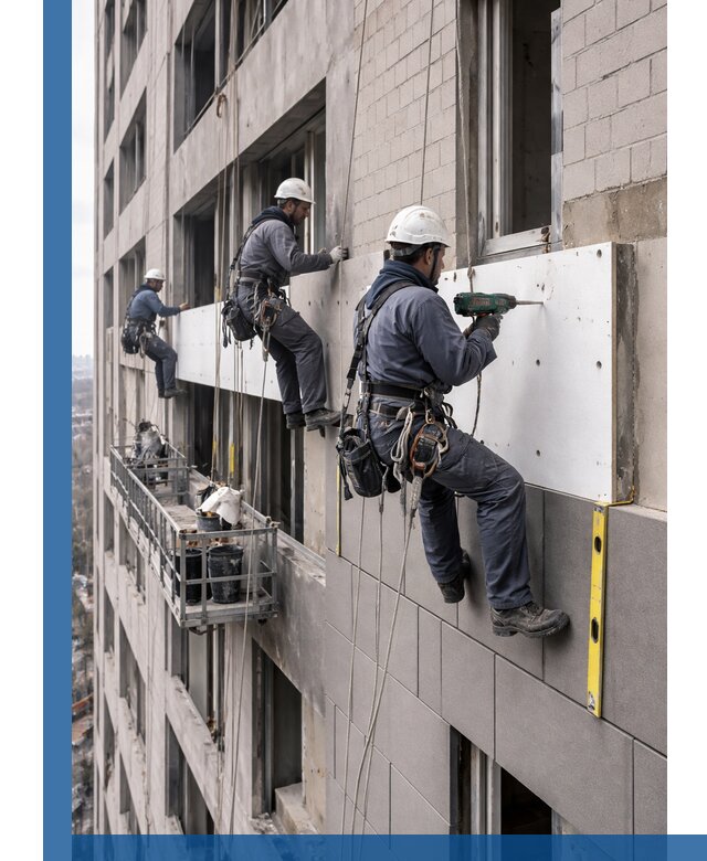 Монтаж фасадных термопанелей высокого качества в Кузнецке