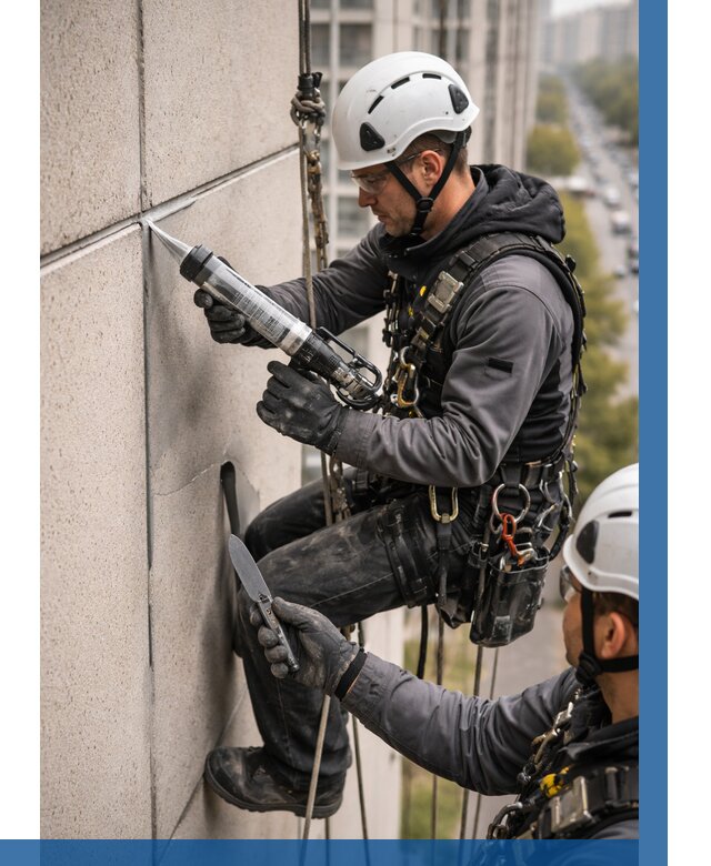 Первичная герметизация швов в Кузнецке от 625 р. | ВЫСОТНИК-Кнц