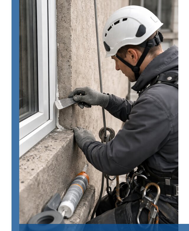 Герметизация монтажных швов окон в Кузнецке с гарантией качества