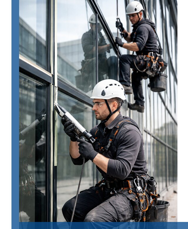 Герметизация витражных швов в Кузнецке для зданий и фасадов