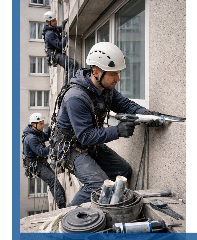 Герметизация швов лоджии в Кузнецке профессионально и надежно