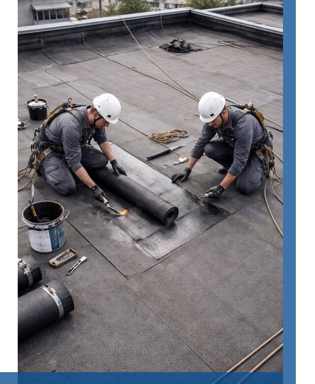 Ремонт мягкой кровли под ключ в Кузнецке от 730 р. | ВЫСОТНИК-Кнц