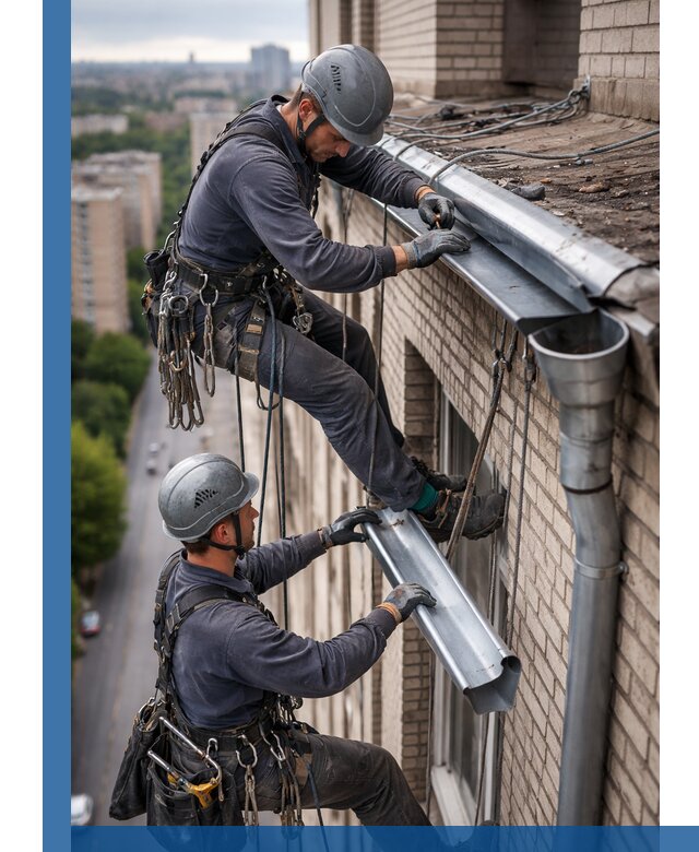 Ремонт водосточных желобов в Кузнецке, быстро и качественно