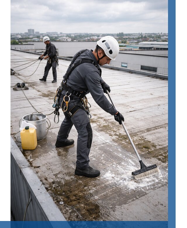 Очистка крыши по графику в Кузнецке от 7818 р. | ВЫСОТНИК-Кнц