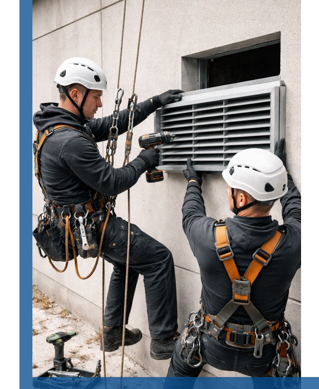 Монтаж вентиляционных решеток в Кузнецке профессиональный сервис