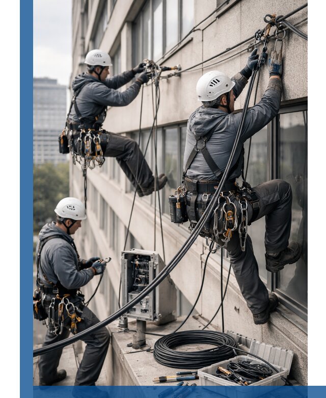 Прокладка оптоволоконного кабеля в Кузнецке под ключ с тестированием