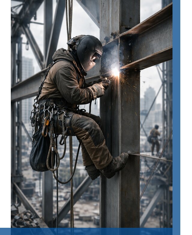 Высотные сварочные работы в Кузнецке от 3648 р. | ВЫСОТНИК-Кнц