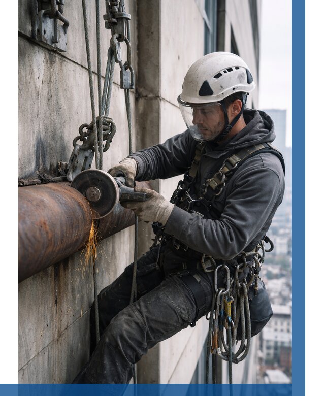 Резка металла на высоте в Кузнецке по цене от 4691 р. | ВЫСОТНИК-Кнц