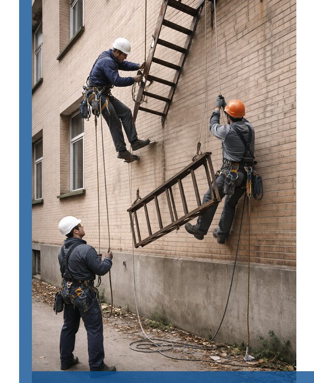 Демонтаж пожарной лестницы в Кузнецке быстро и безопасно
