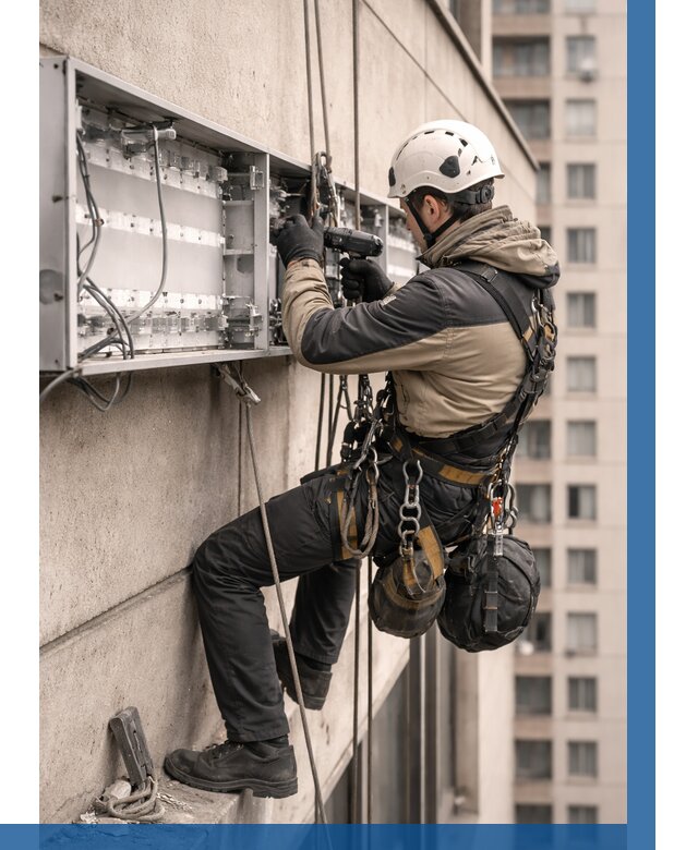 Ремонт вывески на высоте в Кузнецке от 4691 р. | ВЫСОТНИК-Кнц