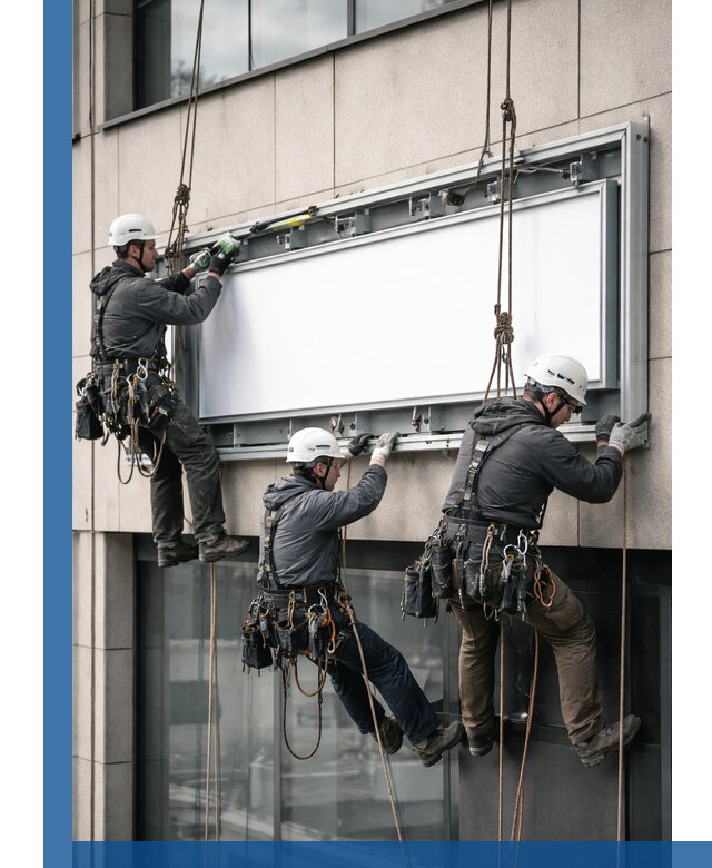 Профессиональный монтаж светового короба под ключ в Кузнецке