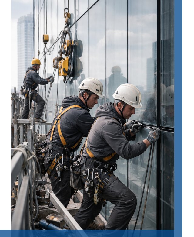 Структурное остекление фасадов в Кузнецке от 9903 р. | ВЫСОТНИК-Кнц