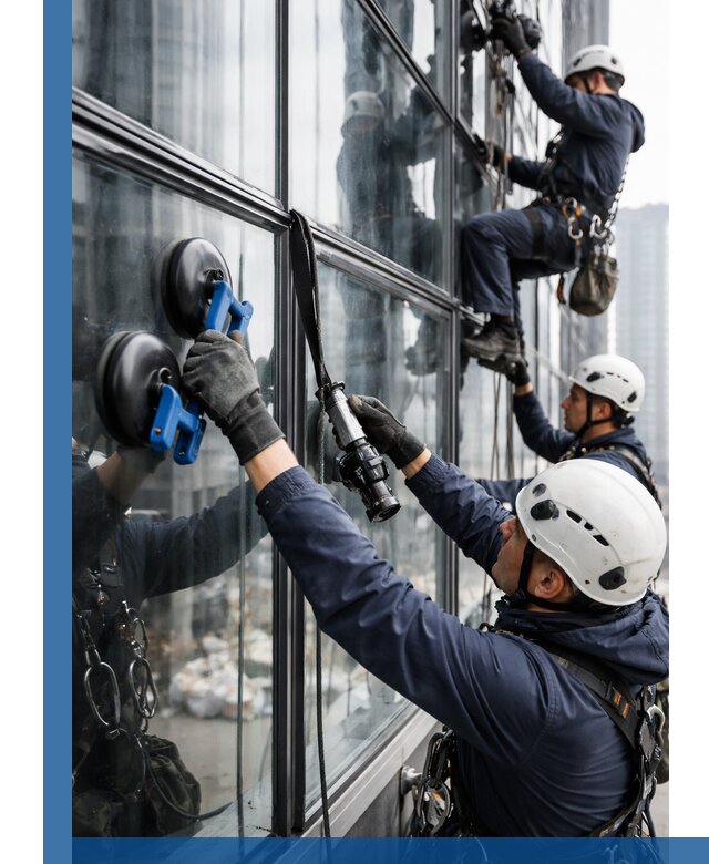 Радиусное остекление фасадов под ключ в Кузнецке с гарантиями