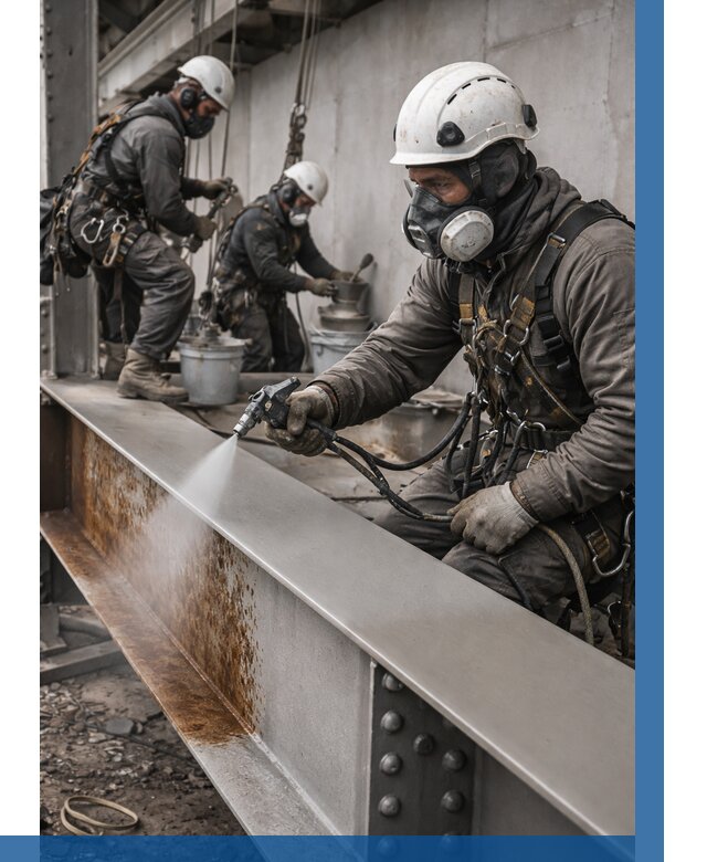 Антикоррозионная покраска металла в Кузнецке от 730 р. | ВЫСОТНИК-Кнц