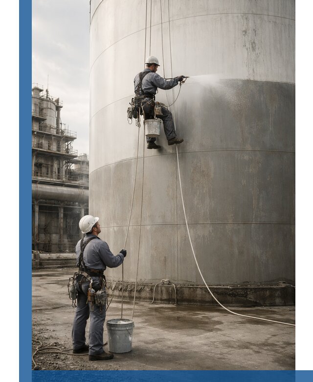 Покраска стальных резервуаров и емкостей в Кузнецке профессионально