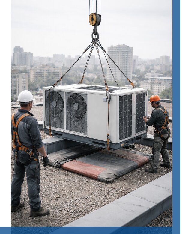 Подъем груза на крышу в Кузнецке от 5212 р. | ВЫСОТНИК-Кнц заказать