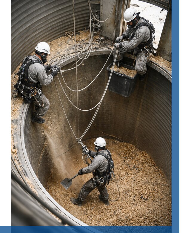 Чистка зерновых бункеров в Кузнецке от 12509 р. | ВЫСОТНИК-Кнц