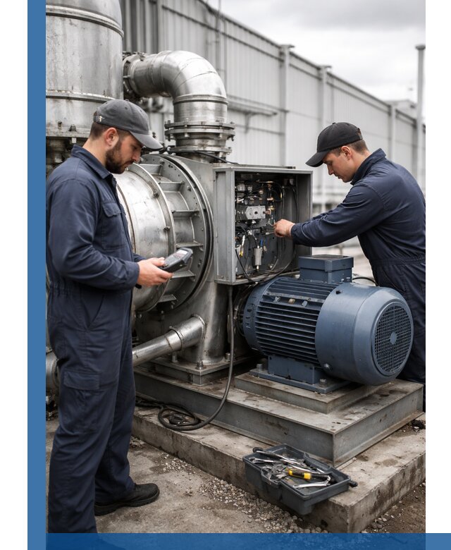 Техническое обслуживание промышленного оборудования в Кузнецке