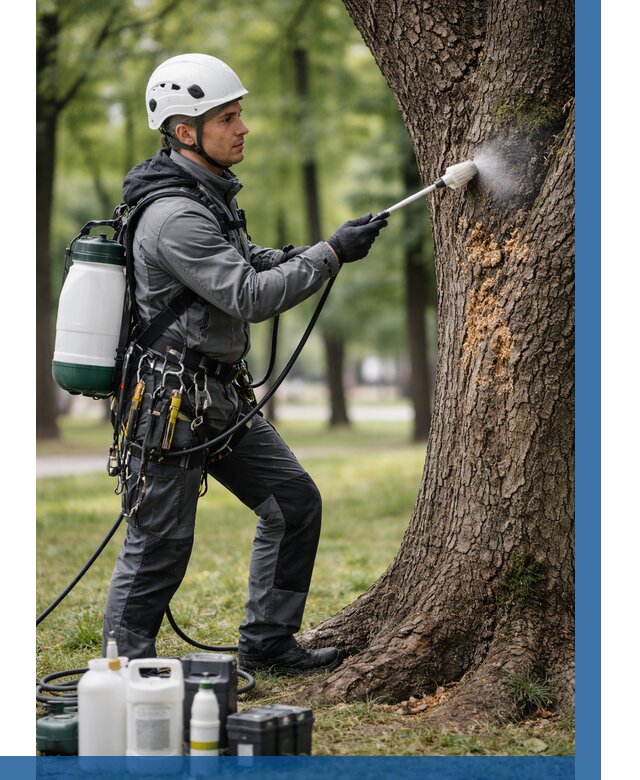 Обработка деревьев от вредителей в Кузнецке от 4691 р. | ВЫСОТНИК-Кнц